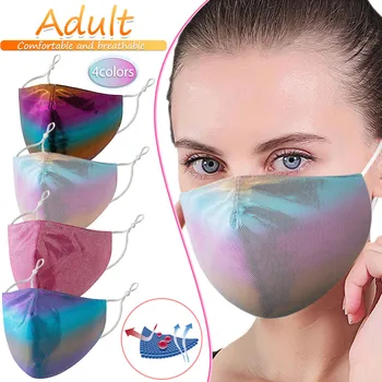 

Adults Printing Reusable Washable Dust Breathable Face Adjustable Mask Pm2.5 Dustproof Reusable Mouth Face Masks Mascarilla #LR2