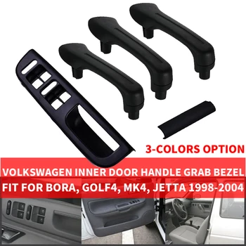 

Left Hand Drive Car Interior Inner Door Pull Handle Trim Cover For Volkswagen Bora Golf4 MK4 JETTA Front Rear Left Right Grab