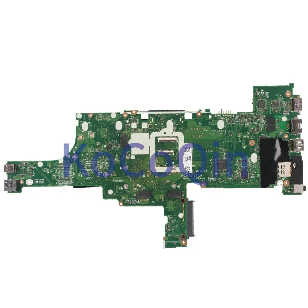 awesome  KoCoQin Laptop motherboard For LENOVO Thinkpad T460 Core I5-6300U Mainboard NM-A581 Tested 100%