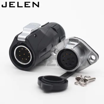 

XHE20, waterproof connector 9 pin IP67 Plug & Socket ip65