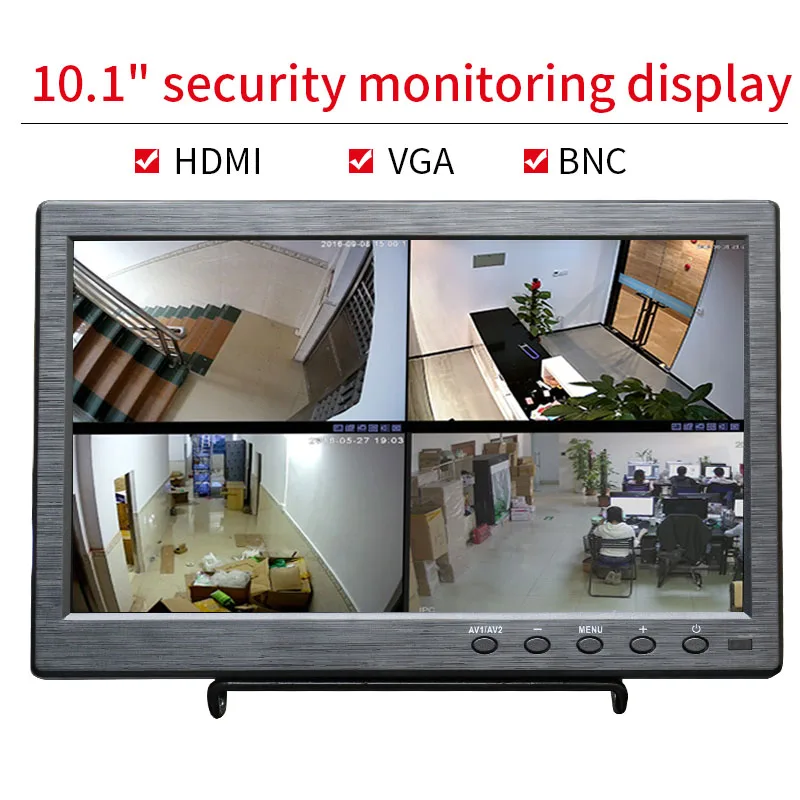 

10.1 inch IPS HD Monitor Resolution 1920x1200 HDMI AV VGA Interface Gaming Display for PS3 PS4 XBOX Car Use Portable LCD Screen