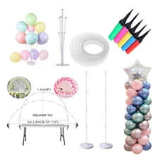 Аксессуары для шариков воздушный шар в форме арки цепь палка день рождения насос для шариков надувная трубка детский душ свадебные принадлежности