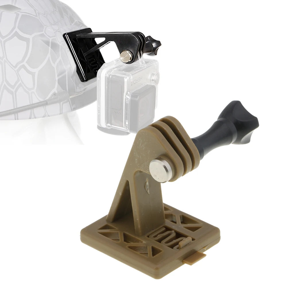 Universal NVG  Mount Adapter Bracket For Gopro Mounted Camera Brown