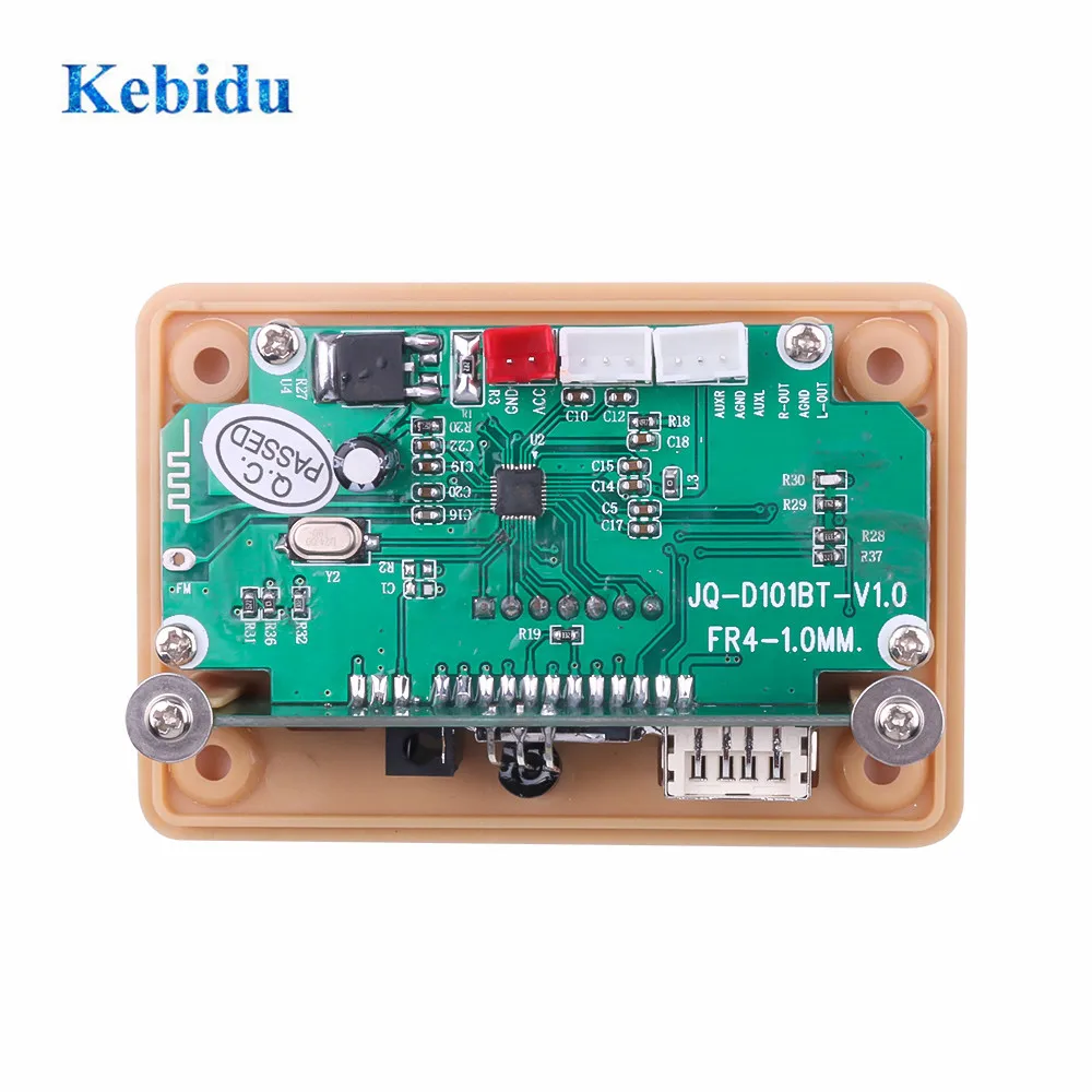 5 в 12 В Автомобильный USB MP3-плеер Bluetooth 5,0 MP3 декодер плата модуль WMA WAV TF слот для карт/USB/FM пульт дистанционного управления