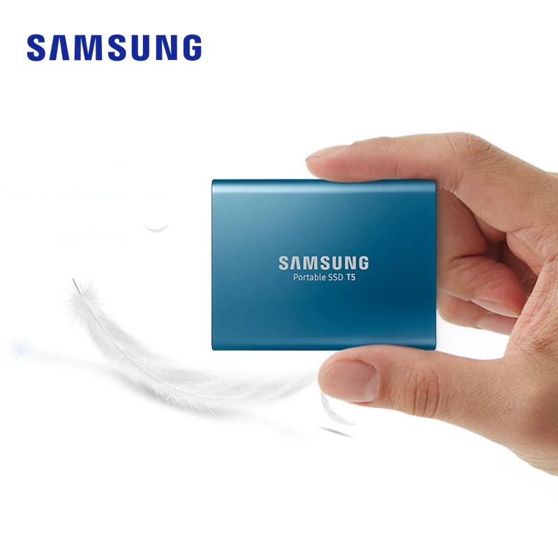 Samsung Портативный SSD T5 1 ТБ 500 г 250 USB3.1 внешний твердотельный накопитель HD Жесткий диск 1," USB 3,1 Gen2 для ноутбука, настольного компьютера