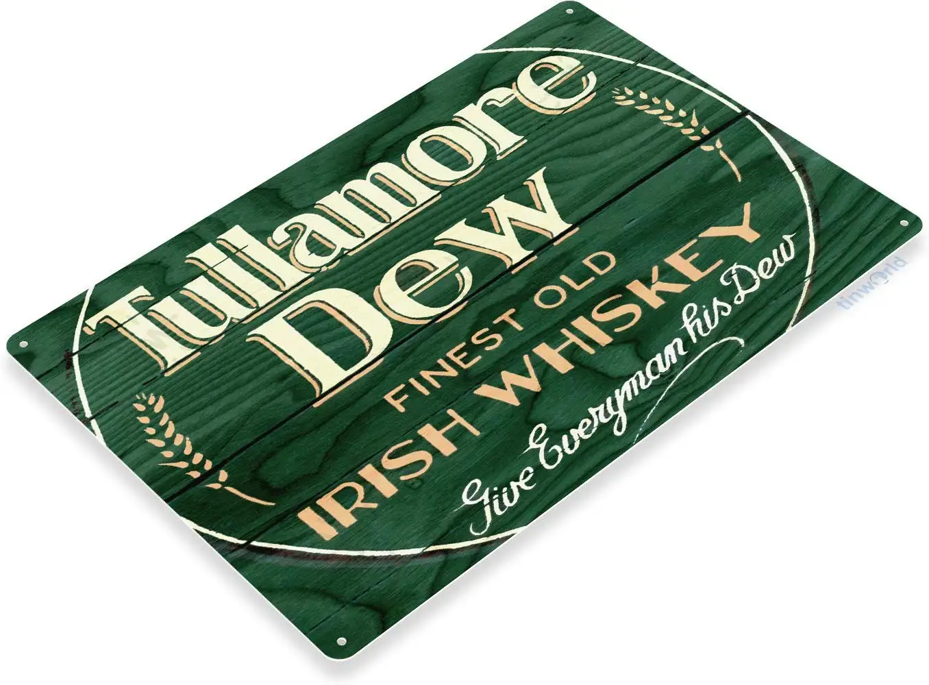 TIN Sign Tullamore Dew Irish Whisky Store Brew Beer Liquor Shop Bar Pub A658 |