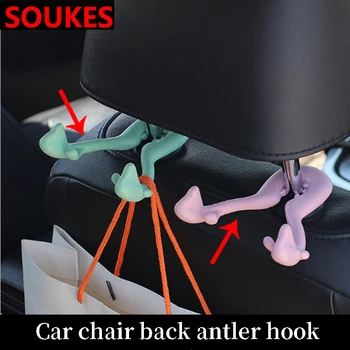 

Christmas Car Seat Hook Clip Headrest Hanger For Audi A3 A4 B8 A6 Q5 C7 8v B5 Mercedes Benz W203 W204 W205 W124 W212 AMG