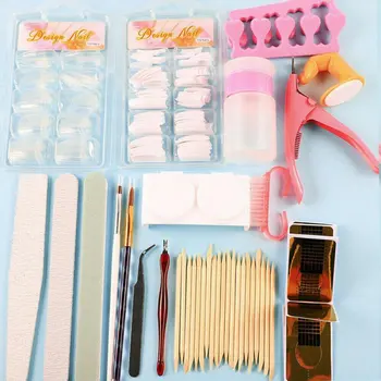 

Nail Art Accessories Set 12 Color Glitter Decoration Acrylic Pencil Manicure Tool Set Multifunctional Nail Tool