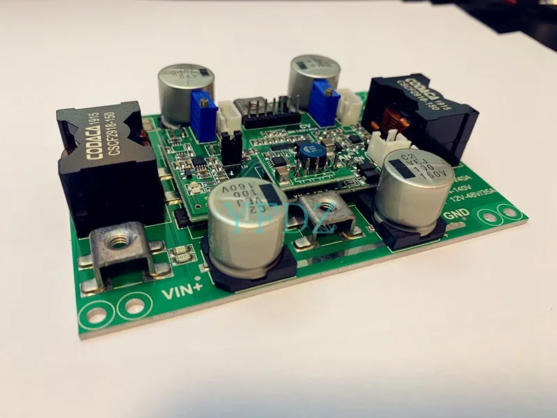 Высокая Напряжение 140V DC-DC понижающий Мощность модуль постоянного Напряжение постоянного тока высокой Мощность 3 v-56в/13a-40a