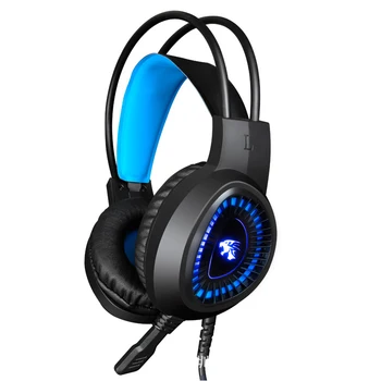 

V800 Stereo Sound Headsets With Mic LED light For Computer PC Gamer Gaming Headset Earphone Wired Gamer Headphone