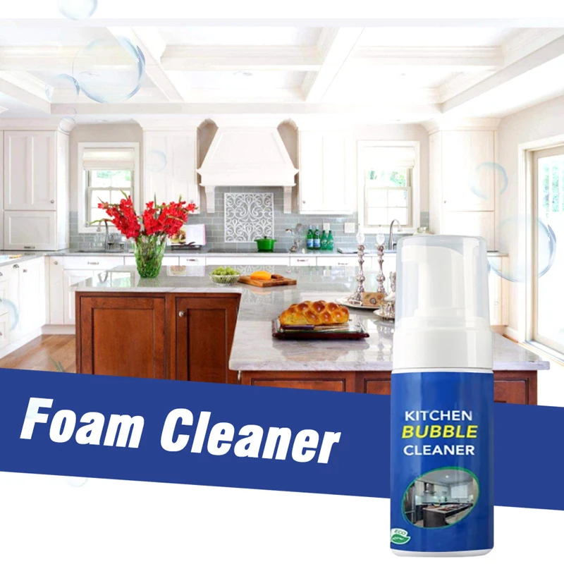Foam Cleaner Multi-Purpose Cleansing Bubble Washing Cleaning for Home Kitchen Bathroom KSI999