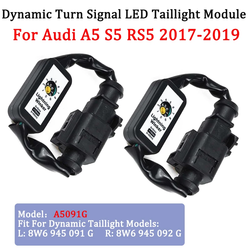 2 шт. динамический Поворотная сигнальная лампа надстройку провод модуля жгут A5091G