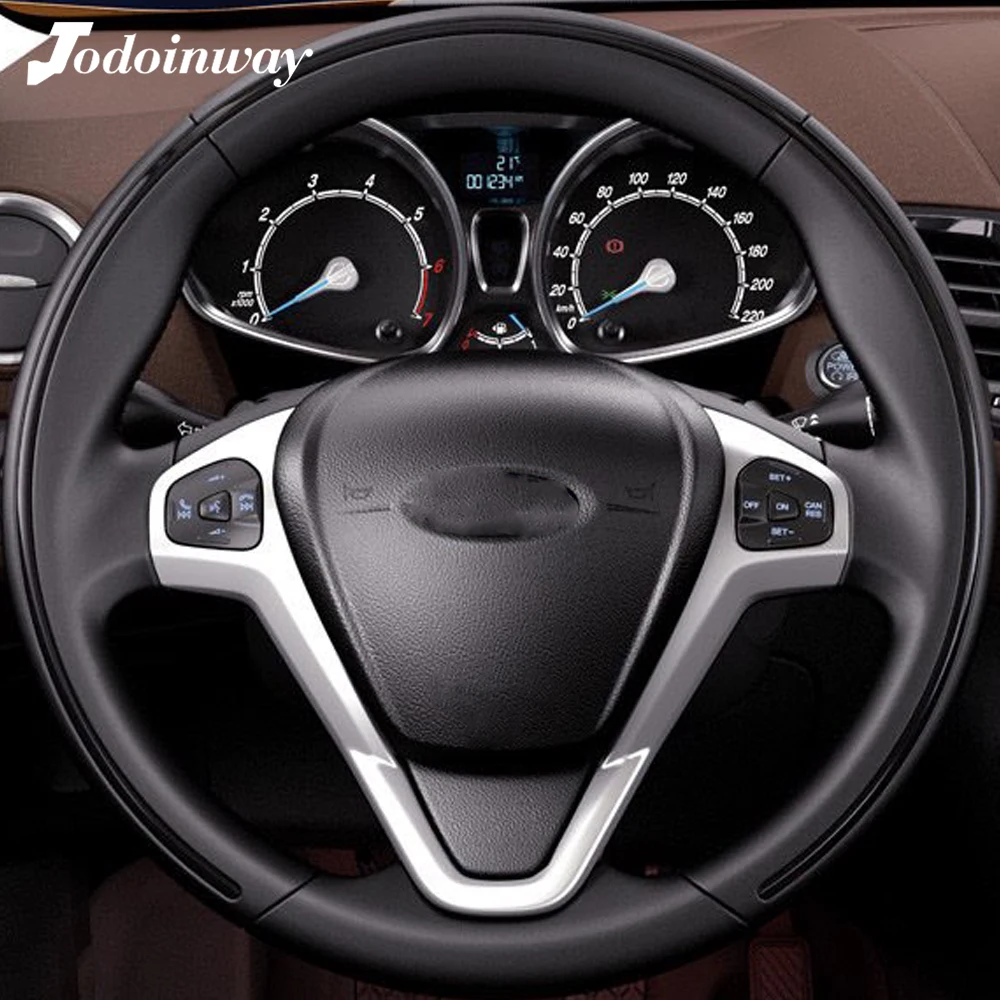 Рулевое колесо для Ford Fiesta MK7 MK8 ST Ecosport 2013 Кнопка круиз-контроля синий светодиодный