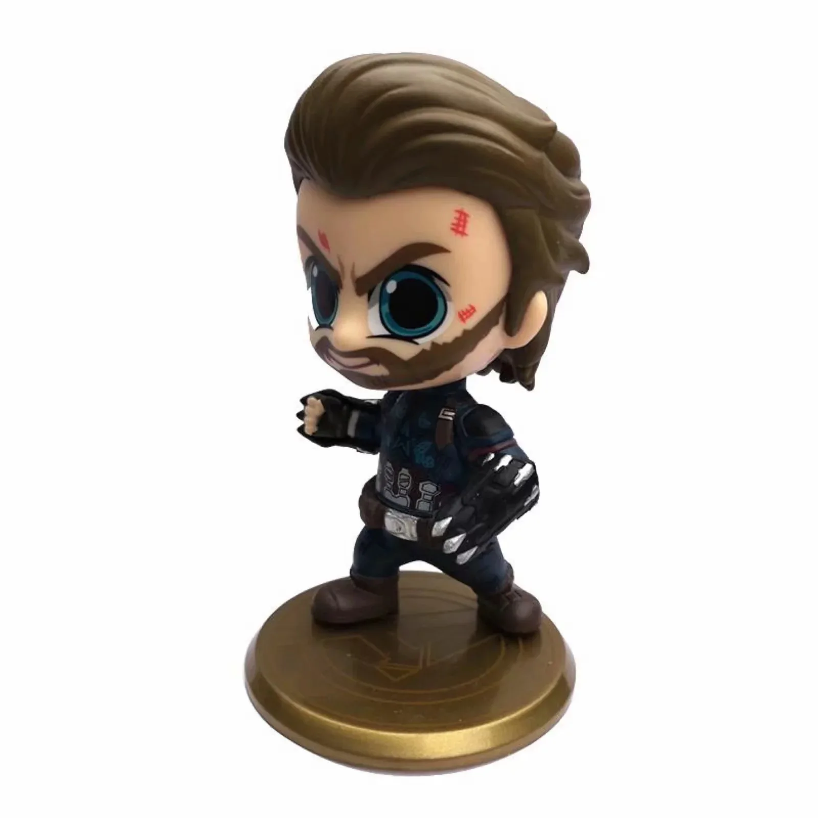 Аниме one piece fu meng Америка Капитан COS Луффи, Sanji Xiangjishi Garage Kit украшение