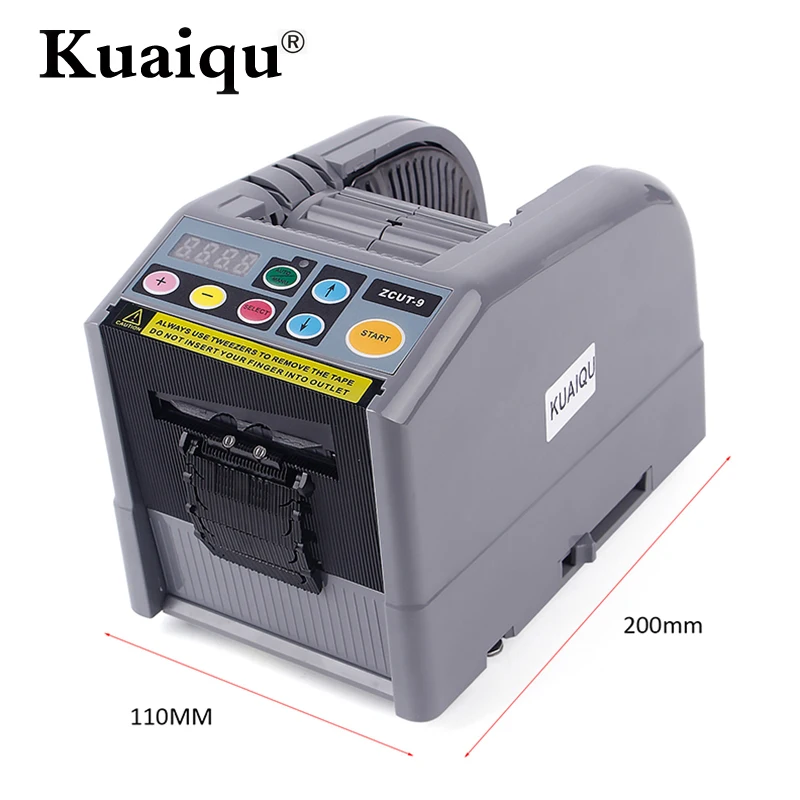 

KUAIQU ZCUT-9 Electric Tape Cutting Machine Automatic Paper Cutter Cutting Machine Packaging Mmachine 110V 220V Carton Sealing A