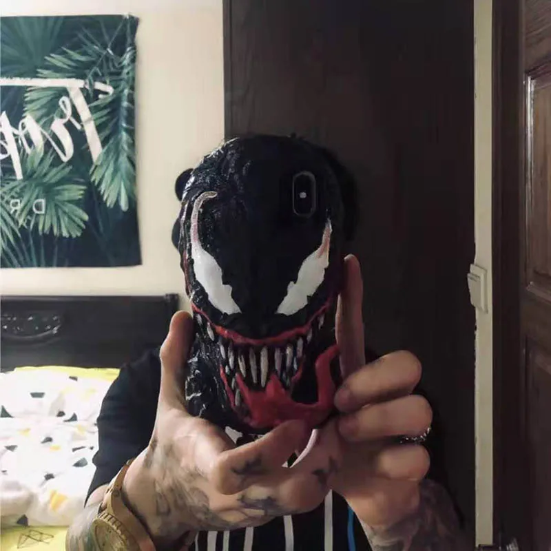 Venom Marvel персональный iPhone Max Xiaomi huawei samsung Craftsman образный чехол для телефона