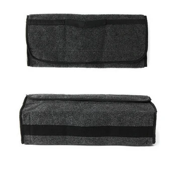 

Organizer Storage bag Foldable Luggage SUV Cargo Box Portable 49x16x24cm