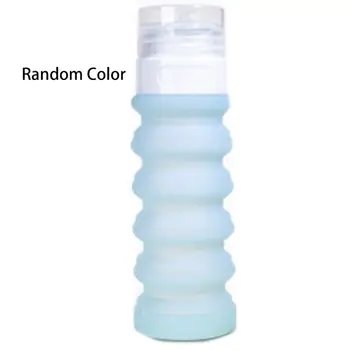 

Silicone Telescopic Tube Leakproof Refillable Lotion Bottle Cosmetic Cotainer 896D