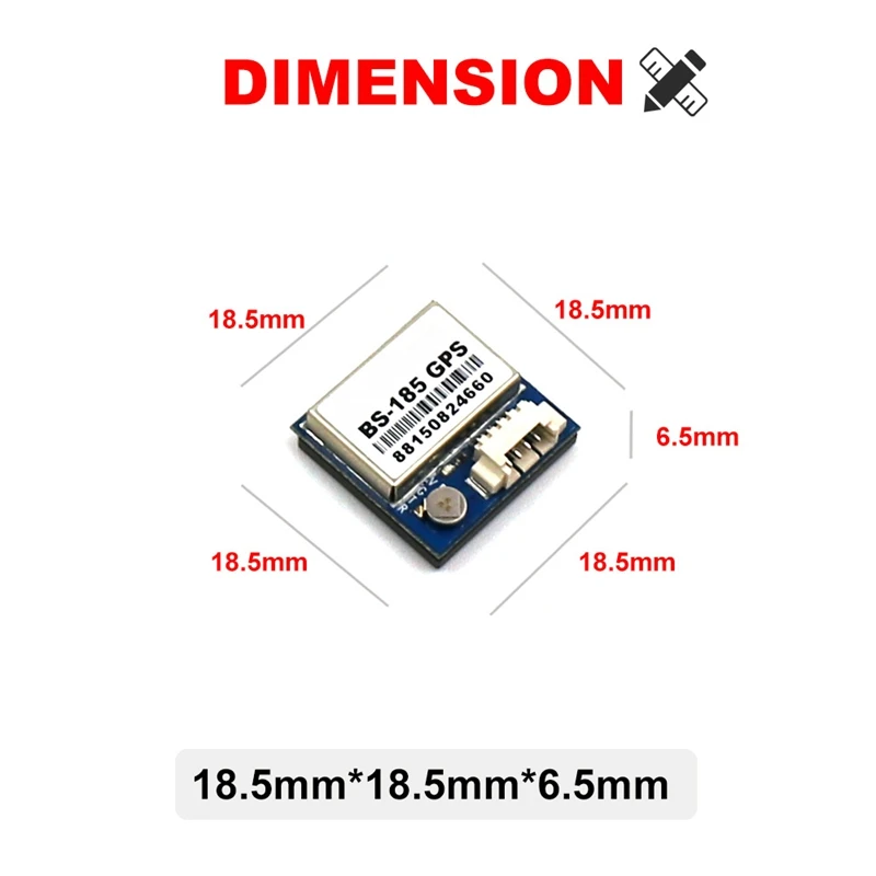 BS-185 gps модуль со вспышкой NMEA-0183 Mini PPS ttl уровень базовая станция gps модуль для дрона