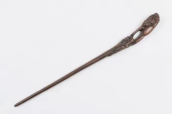 

Newest Metal Core Newest Quality Deluxe Harri Movie Kingsley Shacklebolt Magic Wands/Stick with Gift Box Packing