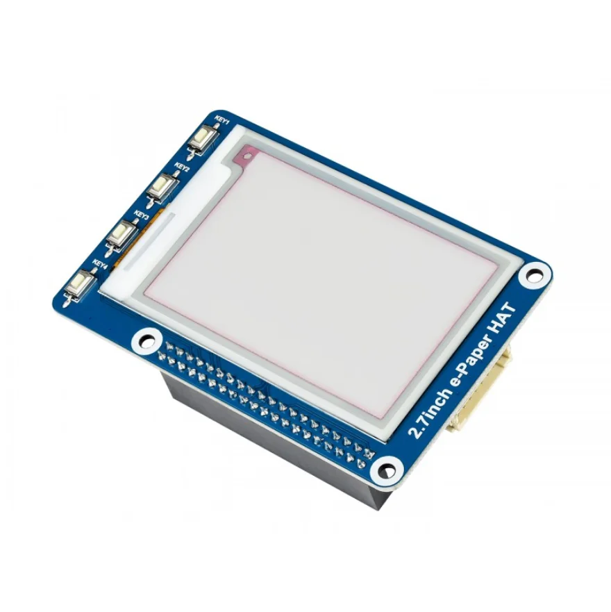 Электронная бумажная шляпа 2 7 дюйма 264x176 дисплей e Ink для Raspberry Pi 3B/3B +/2B/Zero W SPI