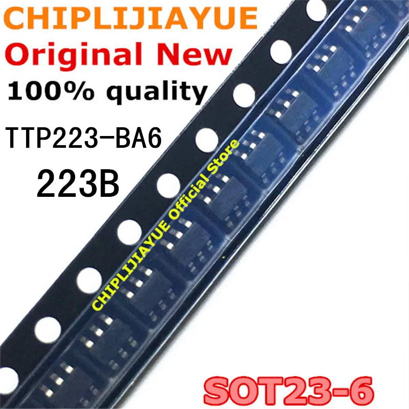 10 шт. флэш микросхема TTP223 SOT 23 223B новый и оригинальный чипсет IC|work work|ic chip100 pcs |