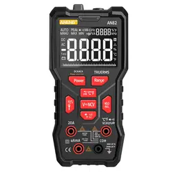 ANENG – multimètre numérique AN82 professionnel 9999, à monter soi même, condensateur à Transistor, testeurs NCV, True RMS, mètre analogique 