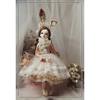 

Scented Tea Rabbit Skirt For 1/4 For 1/3 BJD Dolls Brain-Training Toy For Children Kids Educational Toys Birthday Gift - No Doll