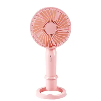 

Q19 Handheld Usb Charging Mobile Phone Bracket Fan Student Desktop Fan Silent Summer Portable Small Fan