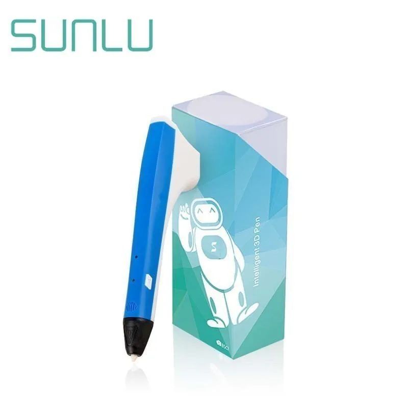 

SUNLU 3D Printing Pen For Children DIY Craft And Explore Creative Tools Blue Color 3D Pens Box Set Safe To Beginner Operation