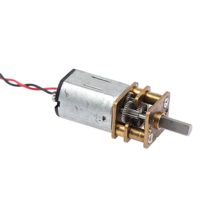 Micro N20 Gear Motor Slow Speed Metal Gearbox Reducer Electric Motor DIY Toy 40/60/28/150/300/110 RPM images - 6