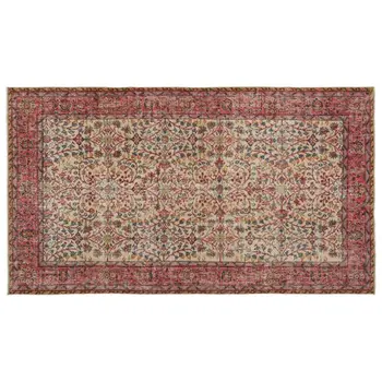 

Handmade Natural Vintage Turkish Area Rug 164x288 Cm-5'5''X9'5''