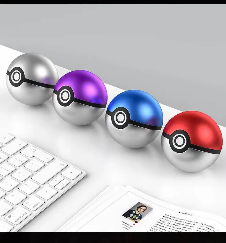 

20000mAh Warm hands Pokeball Power Bank USB Charger for iphone 11 pro max s8 s9 Custom Christom Gift Pokemons Go Powerbank