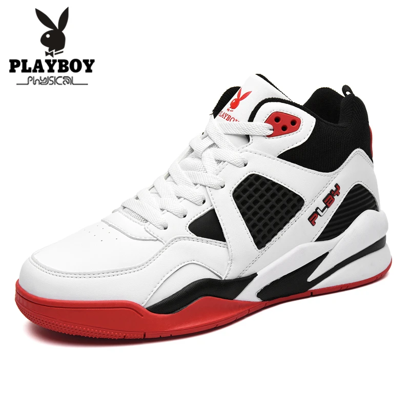 PLAYBOY/Новые ботинки; мужские кожаные кроссовки; модные зимние теплые ботинки; Мужская дышащая обувь на шнуровке; мужская повседневная обувь