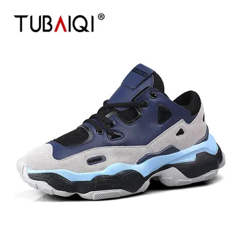 

Fashion Couple Sport Shoes Thick Bottom Sneakers Women Outdoor Lace Up Breathable Walking Running Shoes for Men Athletic Shoes