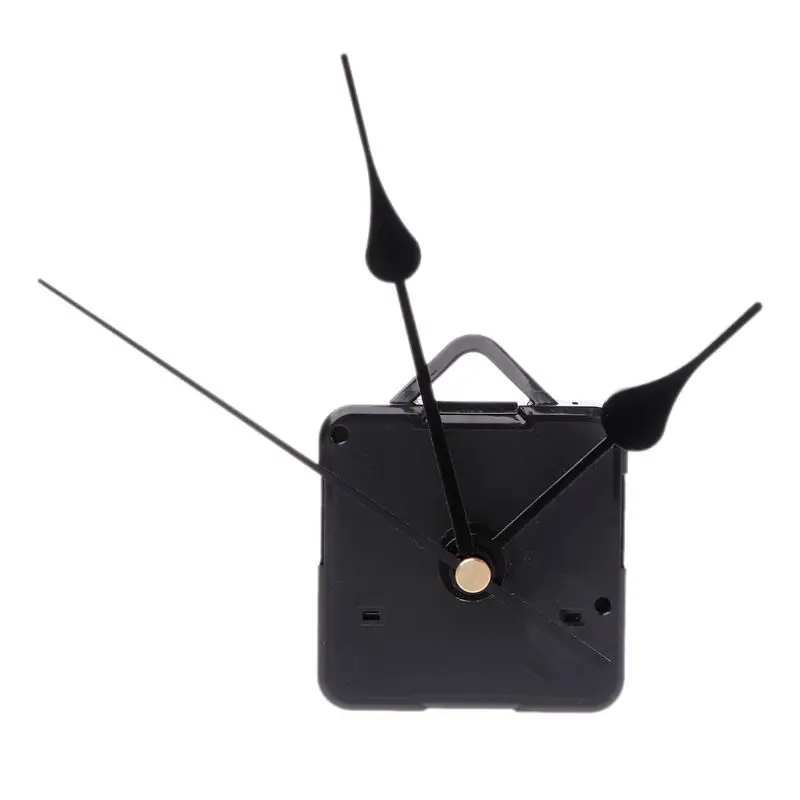 DIY Quartz Clock Movement Mechanism Non Ticking DIY Wall Clock Mechanisms with Hands Set for Repair Parts Replacement 