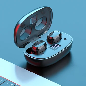 

Bluetooth Earphone Wireless Earbuds TWS HiFi Stereo Headphones Fingerprint Touch Sports Waterproof Headsets With Microphone