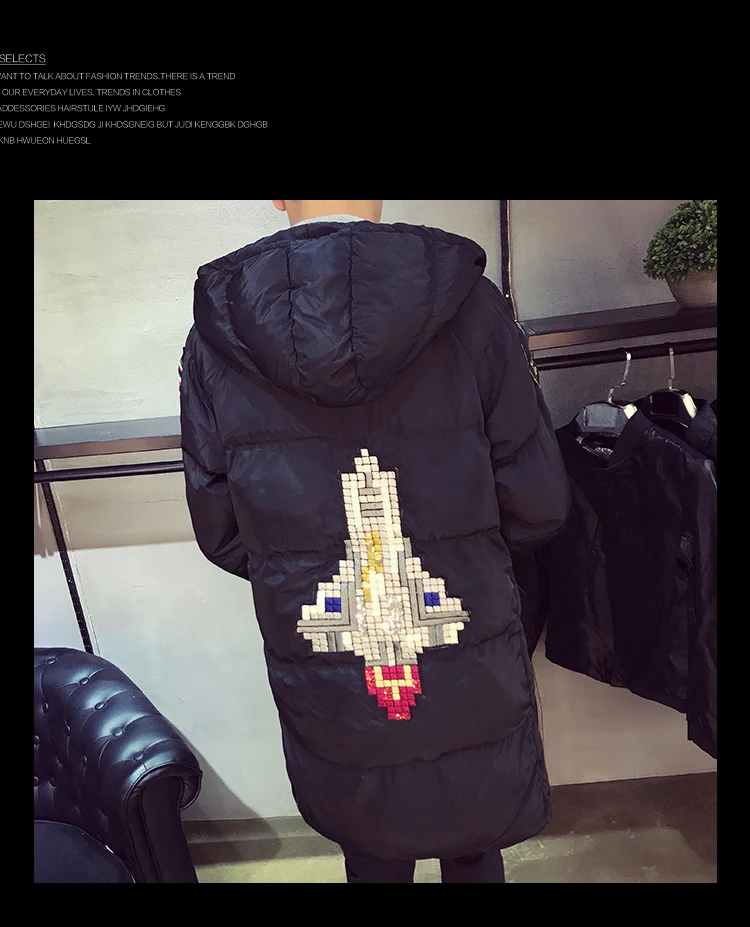 Зимняя мужская длинная Парка мужская пальто Мужская куртка-парка Manteau Homme Hiver Parkas пальто Мужская Толстая куртка теплая зимняя мужская куртка