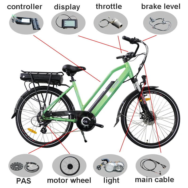 20''26'' 4,0 Fat Tire комплект для переоборудования электрического велосипеда с 20ah 26ah литиевая батарея Fat Bike задний мотор колеса электрический Ebike комплект