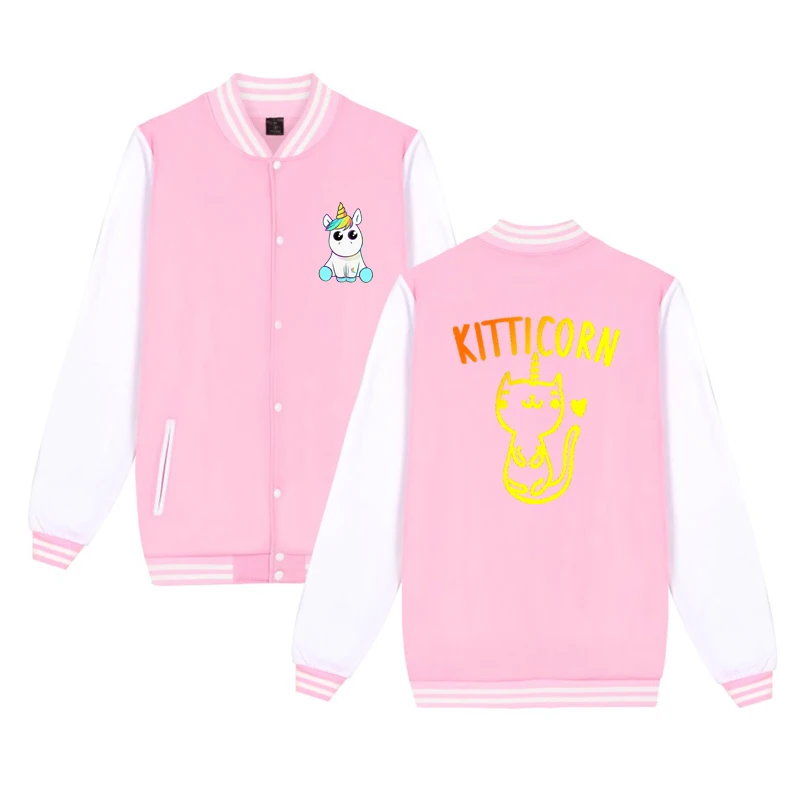 baseball jacket 4 Детская одежда для мальчиков и девочек; детская бейсбольная куртка; толстовки для малышей; модная верхняя одежда для малышей с единорогом; коллекция года; сезон весна-осень - Цвет: baseball jacket 4
