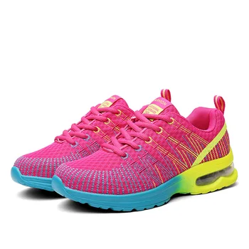 

Women's Shoes 2020 Four Seasons Women's Lightweight Sports Shoes Air Cushion Increase Running Shoes Women's Heighten Shoes