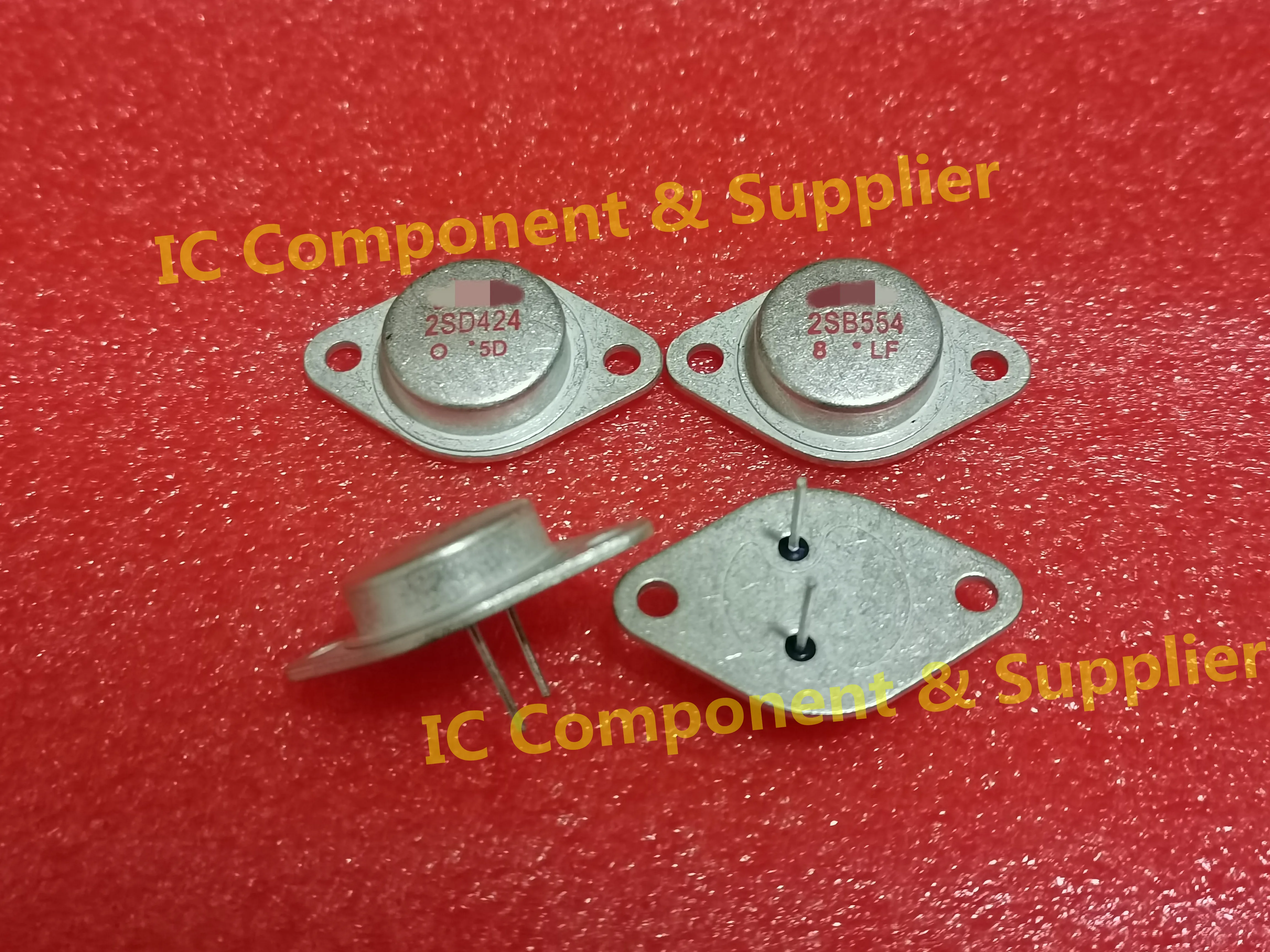 4pcs/lot=2pair 2sb554 + 2sd424 (2pcs For 2sb554 Or 2pcs Of 2sd424 ) Npn
