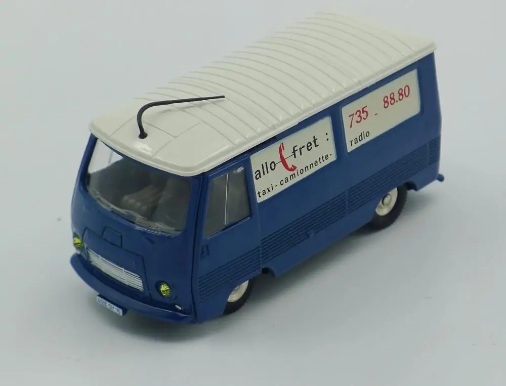 Тележка Atlas Dinky 570 P + PEUGEOT J 7 литые игрушки 1:43|Наземный транспорт| |