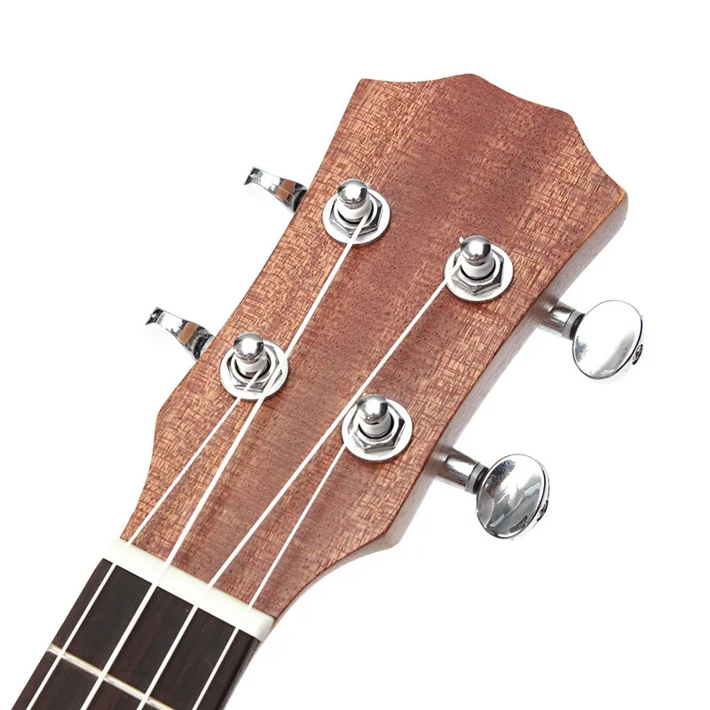 21 Inch Soprano Ukulele Uke Sapele 15 Frets Musical Instrument Flower