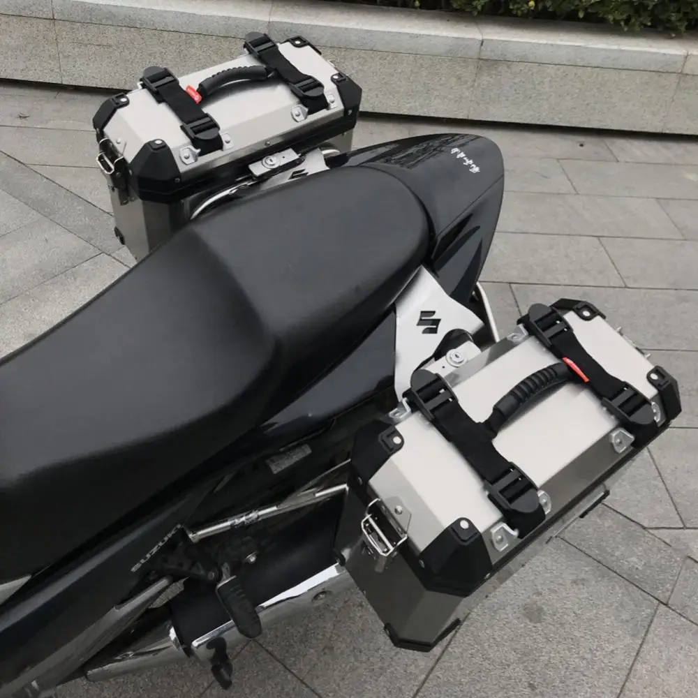 Motorcycle Luggage Rope Binding Strap Side Box Strap Luggage Fixing Tie Handle Rope Motorbike Modification Trunk Accessories