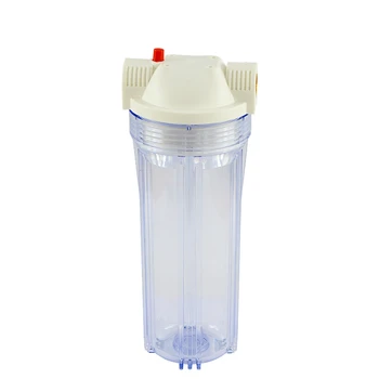

1/2 Inch Copper Port Explosion-Proof Transparent High Quality 10" Water Filter Housing Water Filter Bottle