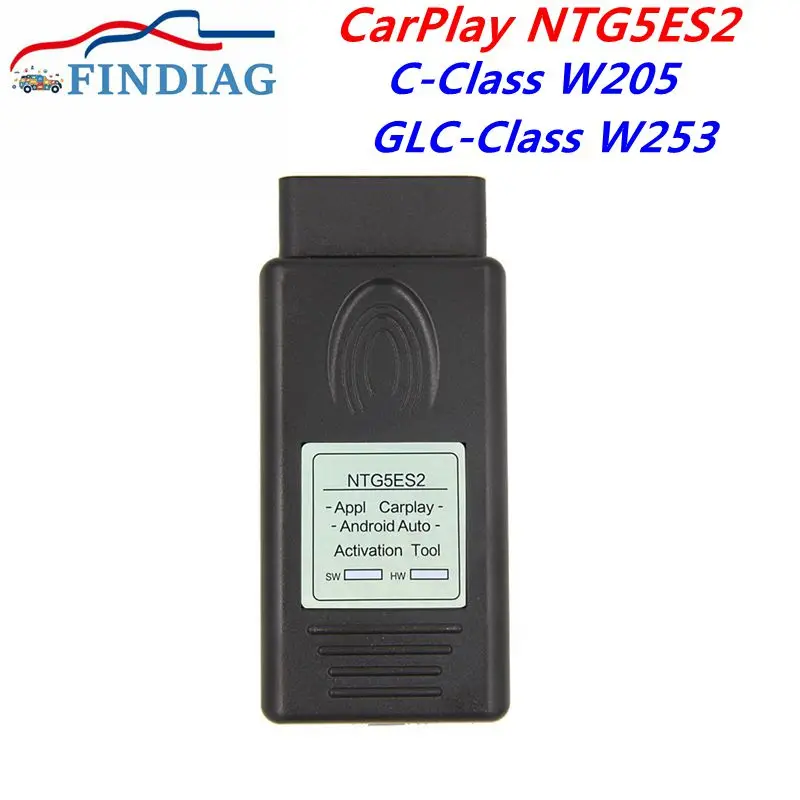 Беспроводной OBD черный инструмент W205 C Class W253 GLC NTG5ES2 Android адаптер NTG5 ES2 CarPlay iPhone для