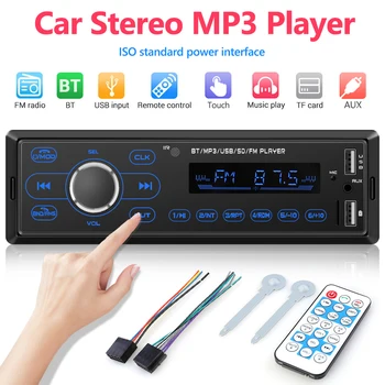

3207 1DIN Car Stereo MP3 Player with Sufficient Durability and Ruggedness Bluetooth FM Radio Head Unit Media Receiver
