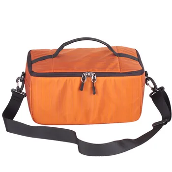 

Dividers Case Folding Camera Insert Bag Outdoor Partition Zipper Travel With Strap Flexible Padded Multifunction For DSLR