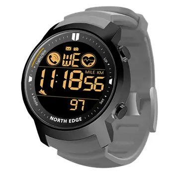 

NORTH EDGE LAKER Smart Watch Men Waterproof 50M Pedometer Heart Rate Sleep Monitor Fitness Sports Smartwatch For iOS Android